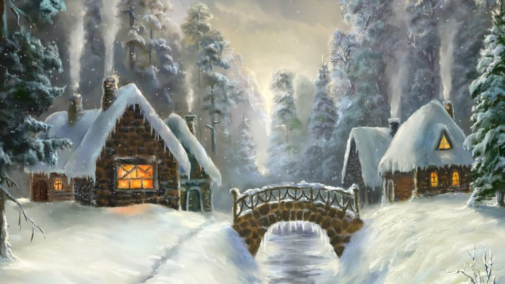 Beautiful most popular Christmas Carols:Instrumental Christmas Music “Winter Holiday Home” Tim Janis
