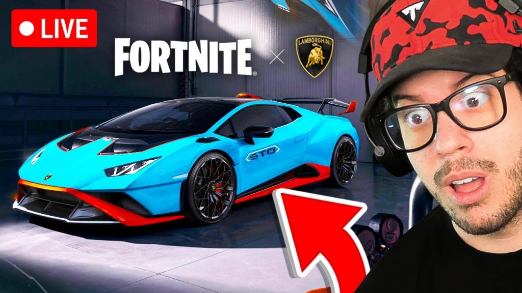 🔴LIVE! – New *LAMBORGHINI* UPDATE in FORTNITE!