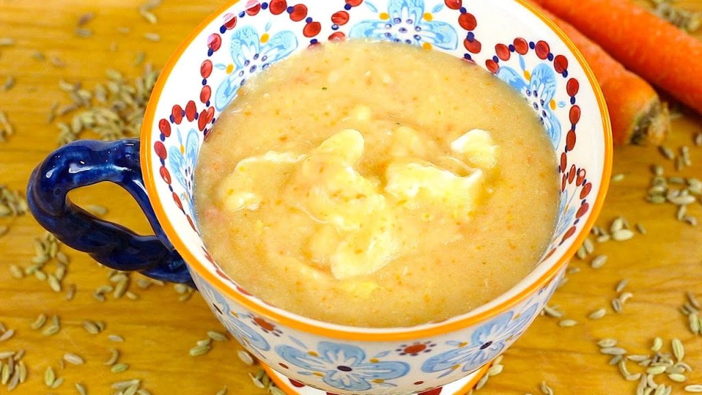Semolina Carrot Fennel – baby food recipe +6M