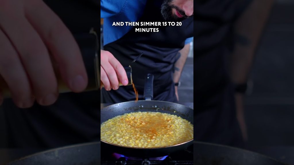 Babish made elote into soup 🤯 #soup #cooking #food #recipe #fyp