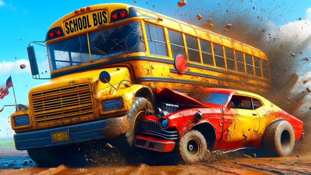 When Buses RUIN Derby Races in Wreckfest Multiplayer!