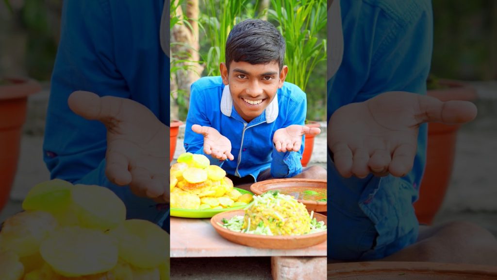Golgappa Making Village Style | Masala Panipuri Food Recipe | Indian Rural Cooking Recipe | Shorts