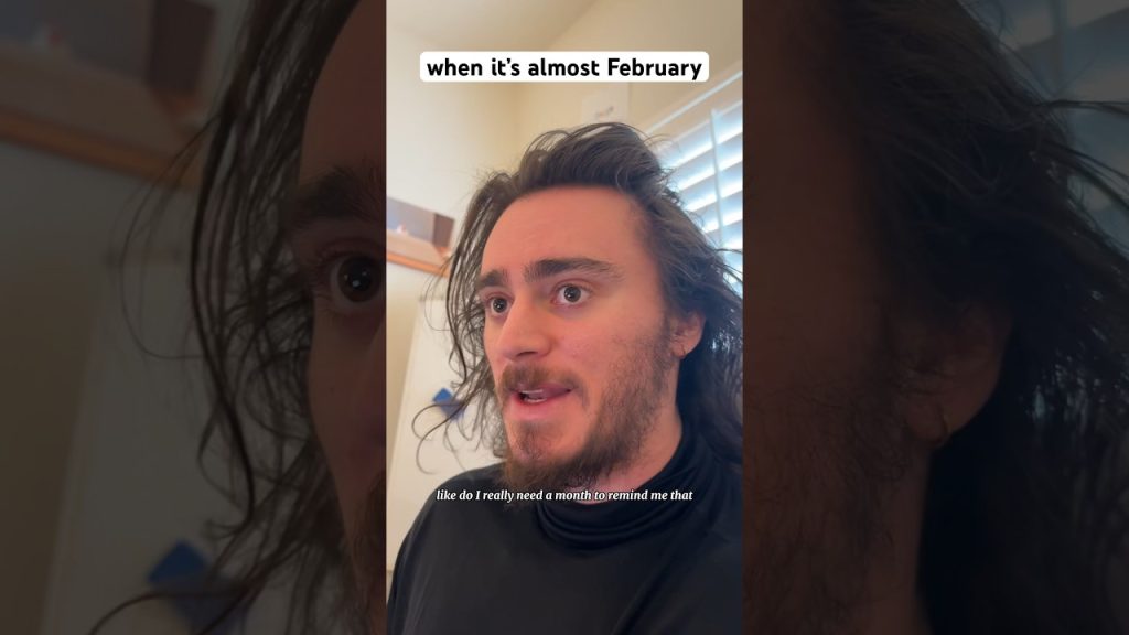 it’s almost February #shorts #comedy #funny