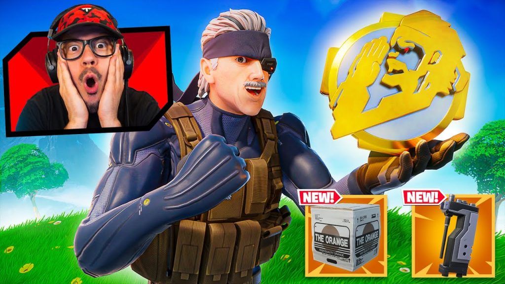 The Solid Snake *CHALLENGE* in Fortnite!