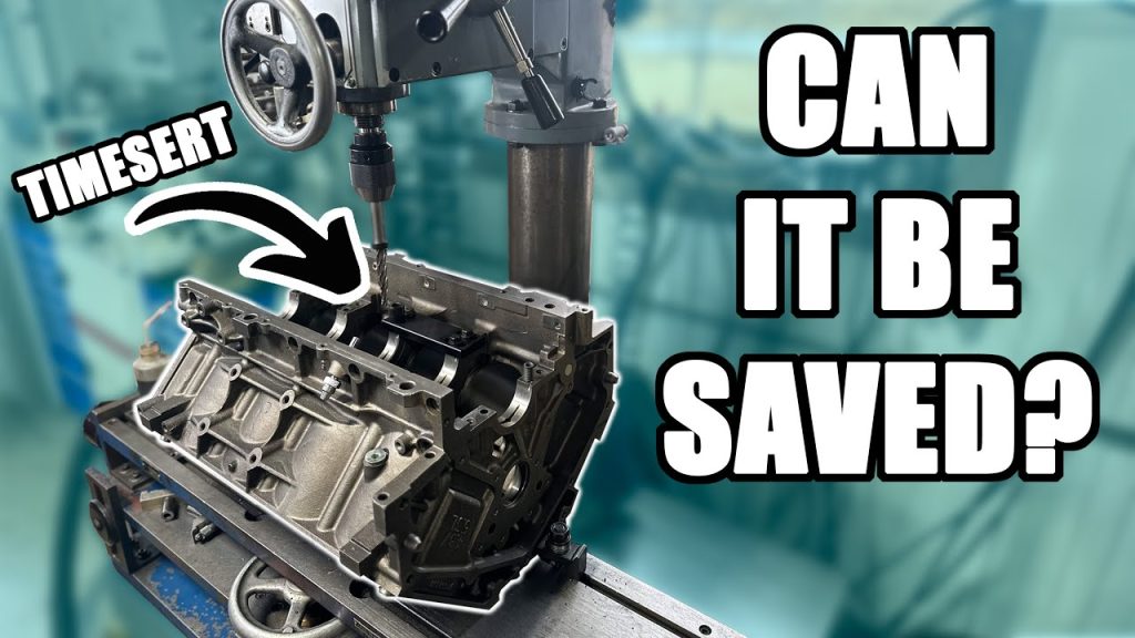 The Customer BROKE A Main Stud Off In Their BRAND NEW LS Block…