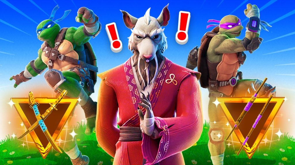 The *SECRET* Ninja Turtle HIDEOUT Challenge! (Fortnite)