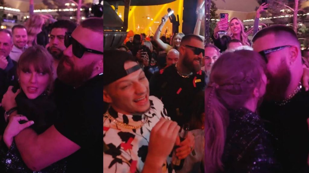 Taylor Swift and Travis Kelce SING ALONG to ‘Love Story’ After Super Bowl Win