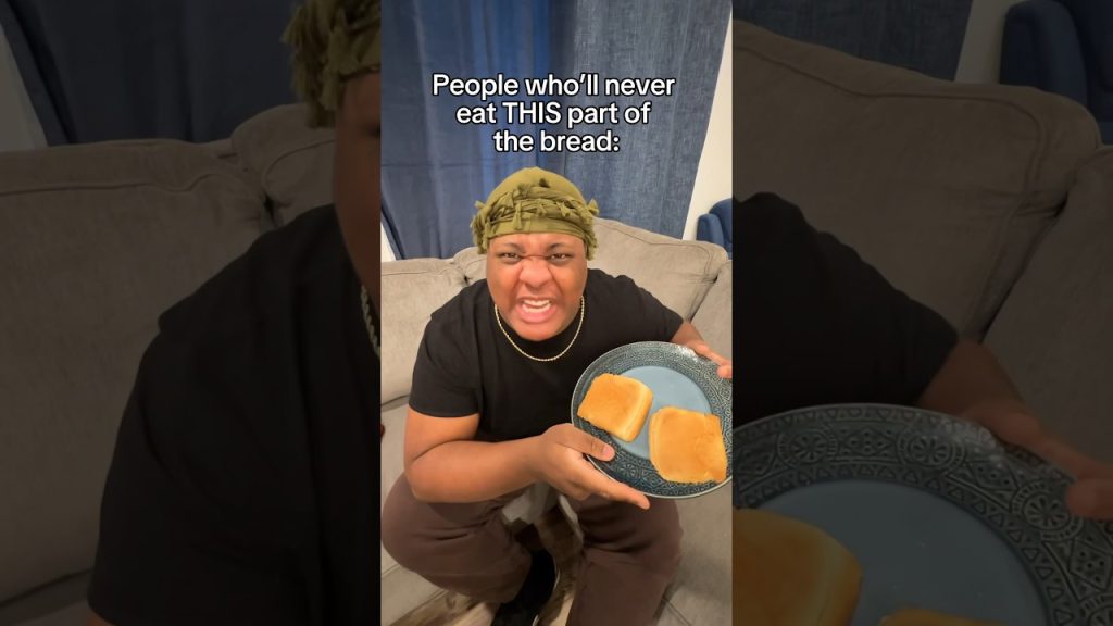 People Who NEVER Eat THIS Part Of The Bread 🤣 #comedy #skit #funny