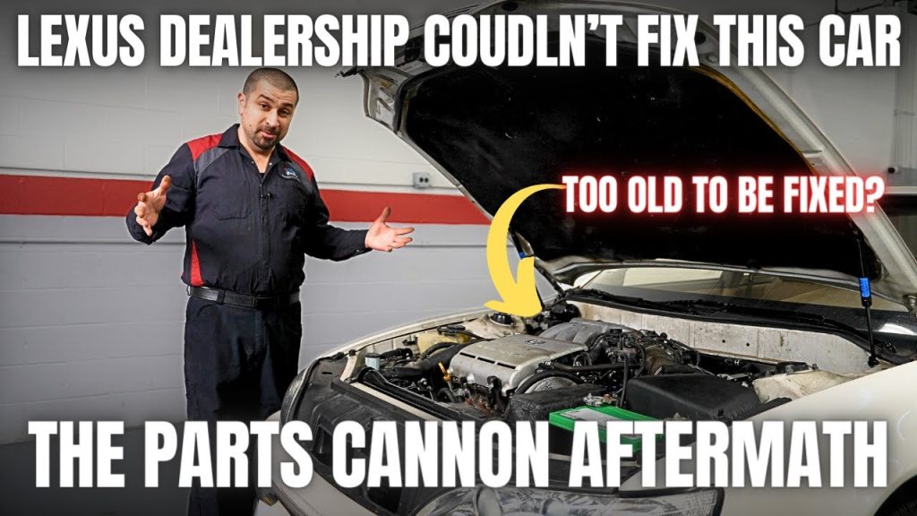 Lexus Dealership Couldn’t Fix This Car. The Parts Cannon Aftermath