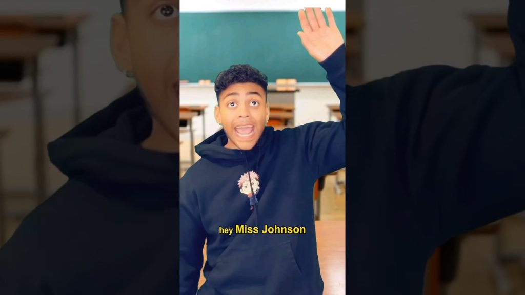 When you OUTSMART the teacher…😂💀#comedy