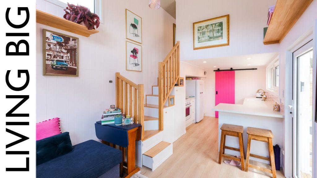 Flight Attendant’s Stunning, Totally Custom Tiny Home!