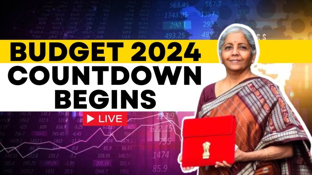Budget 2024 Countdown LIVE | Budget News | Nirmala Sitharaman | Interim Budget Countdown Begins