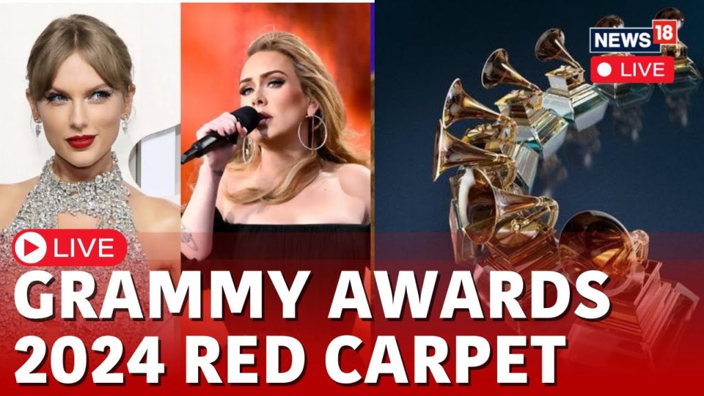 Grammy Awards Red Carpet Live | Taylor Swift | Miley Cyrus | Grammy Awards 2024 | N18L