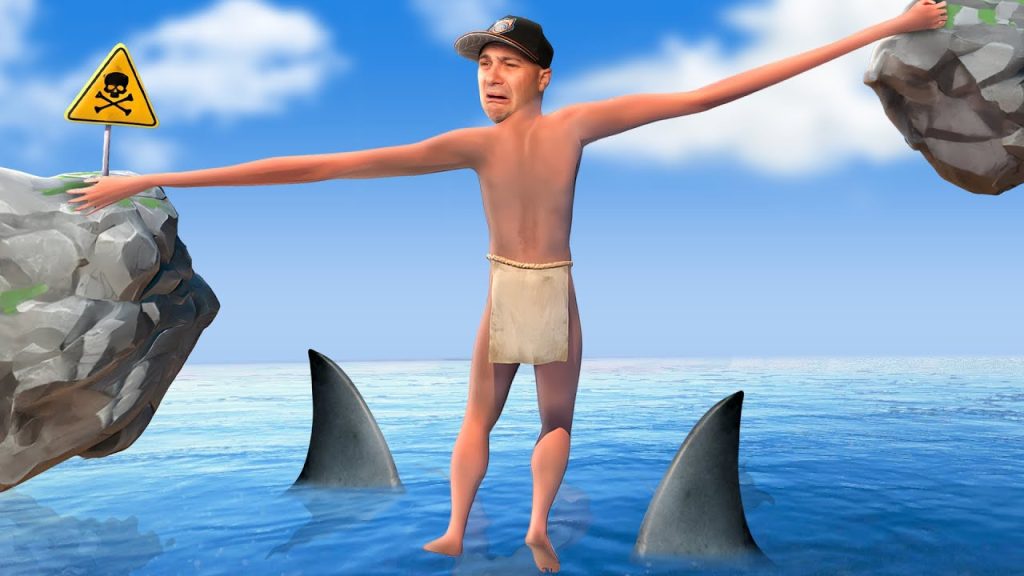 this is a difficult game about climbing