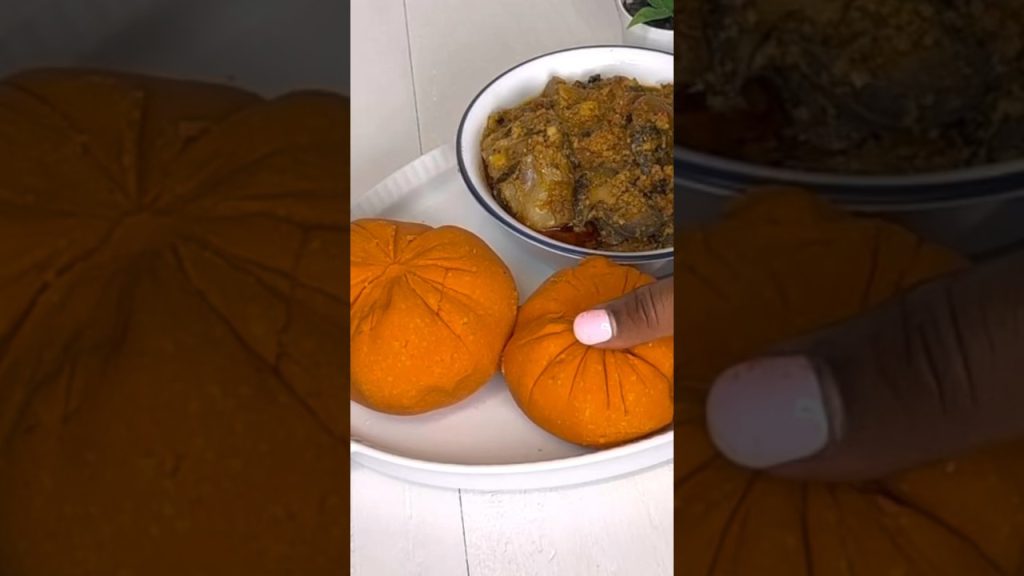 Healthy fufu alternative | Carrot fufu #shortvideo #africanfood #food #recipe