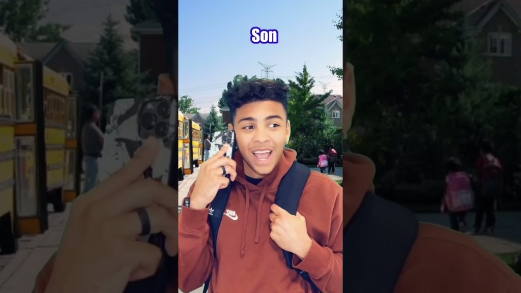 When your parents pick you up late from school…🤦🏽‍♂️💀 #comedy