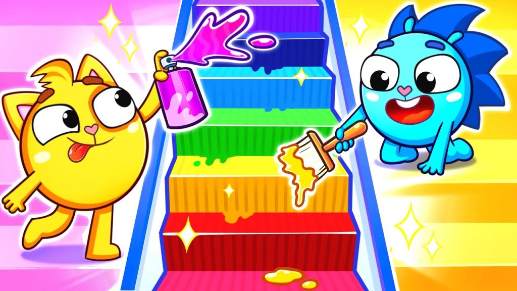 Magic Baby Stairs And More Funny Kids Songs 😻🐨🐰🦁 And Nursery Rhymes by Baby Zoo