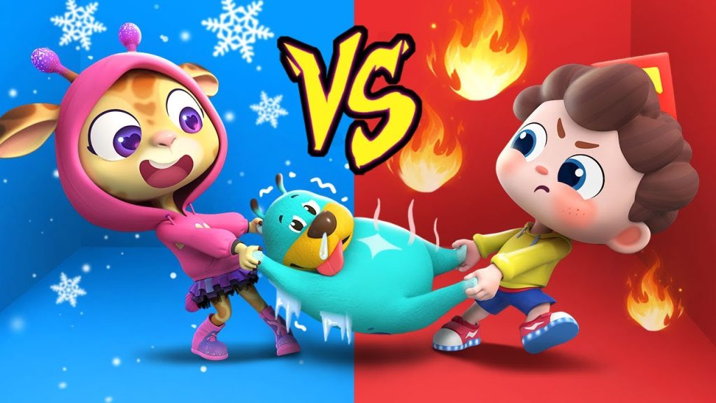 🔴LIVE | Hot vs Cold Challenge Song🥵🥶 | Kids Songs | Funny Children’s Songs | Neo’s World | BabyBus