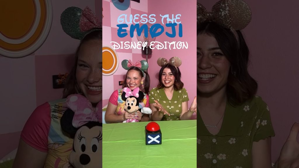 GUESS THE EMOJI – DISNEY EDITION ‼️😝 #guesstheemoji #funny #cute #bestfriend #challenge #comedy