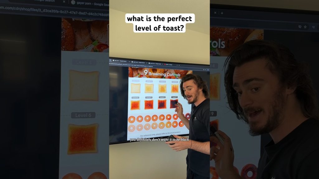 what is the perfect level of toast? #shorts #comedy #funny