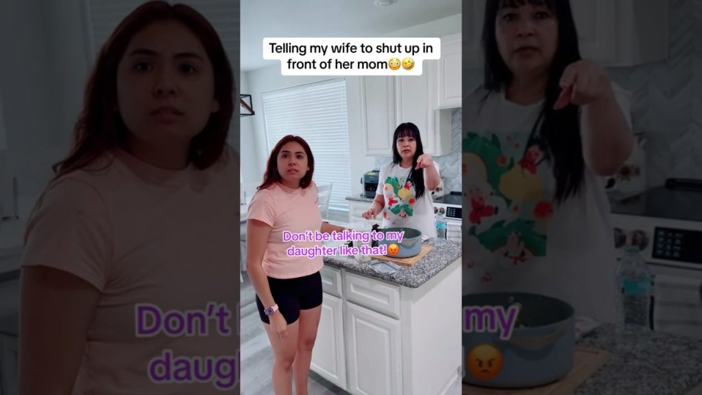 Her Mom Told Her To Be Quiet🤣🤣 #funny #shorts