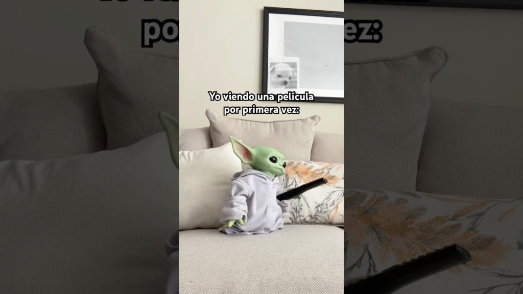 Es desesperante 😩 #humor #meme #babyyoda #peliculas
