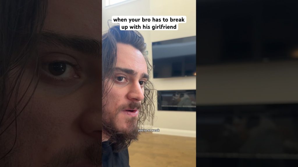 breaking up with your girlfriend #shorts #comedy #funny