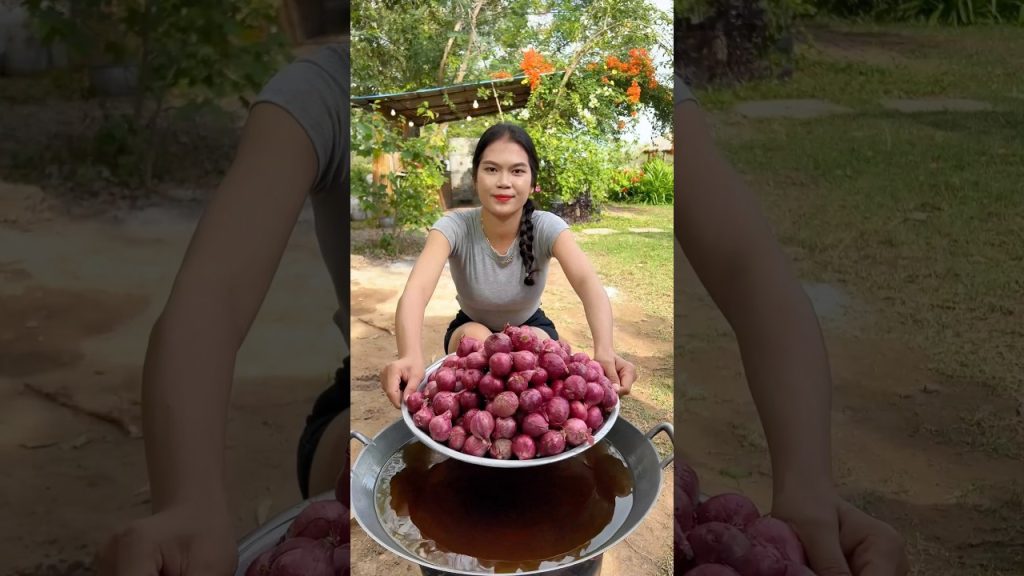 How to crispy red onion recipe #shortvideo #shorts #coooking #food #recipe