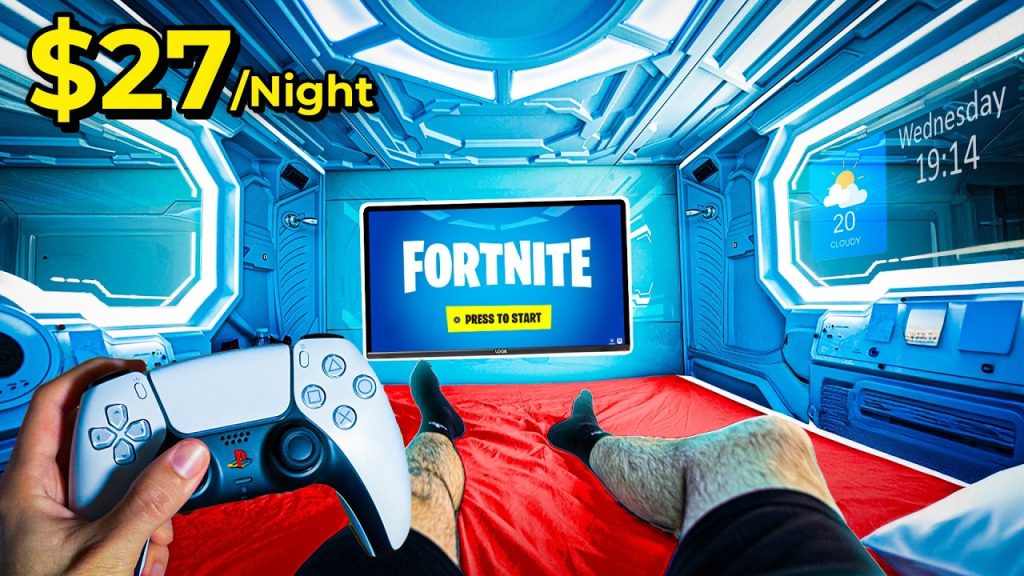 I Tried “Gaming” Capsule Hotels!