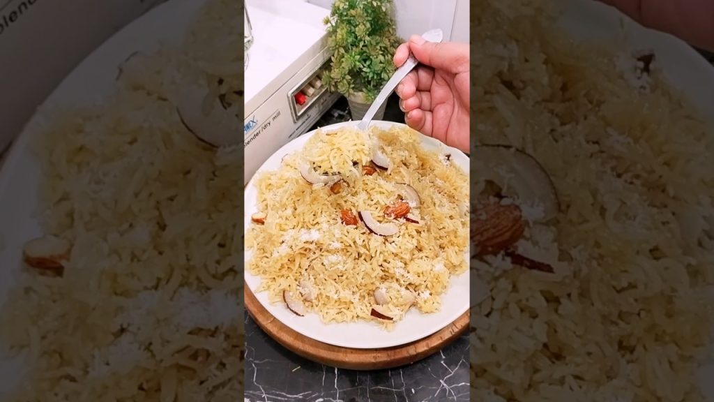 Sweet rice #fatimajaanrecipes #trendingshorts #food #recipe