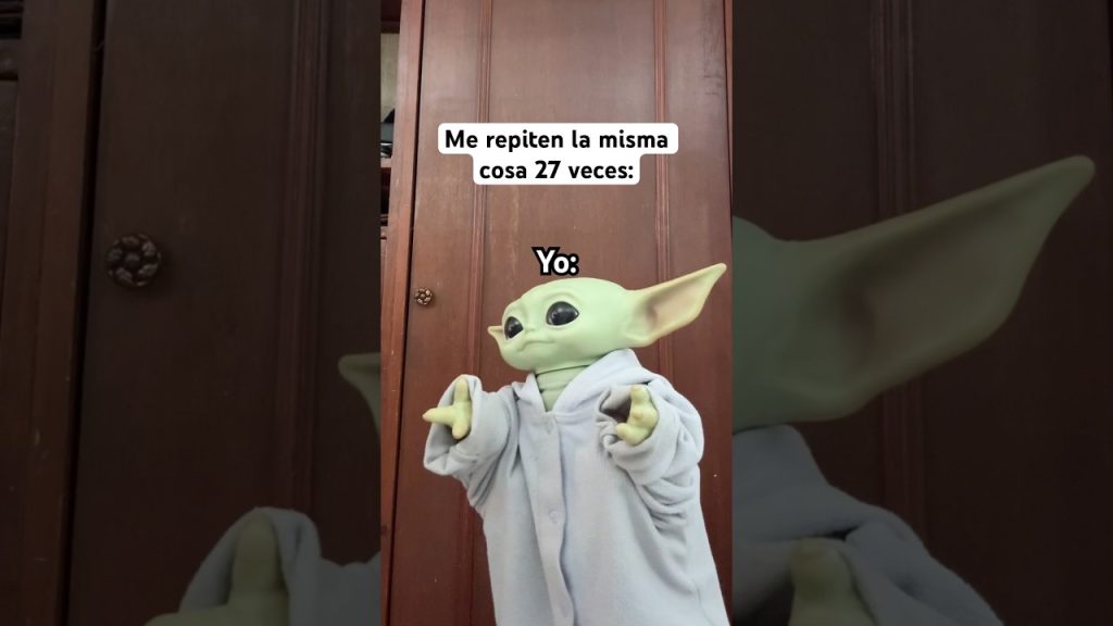 Que? 🗣️ #humor #meme #babyyoda #shorts