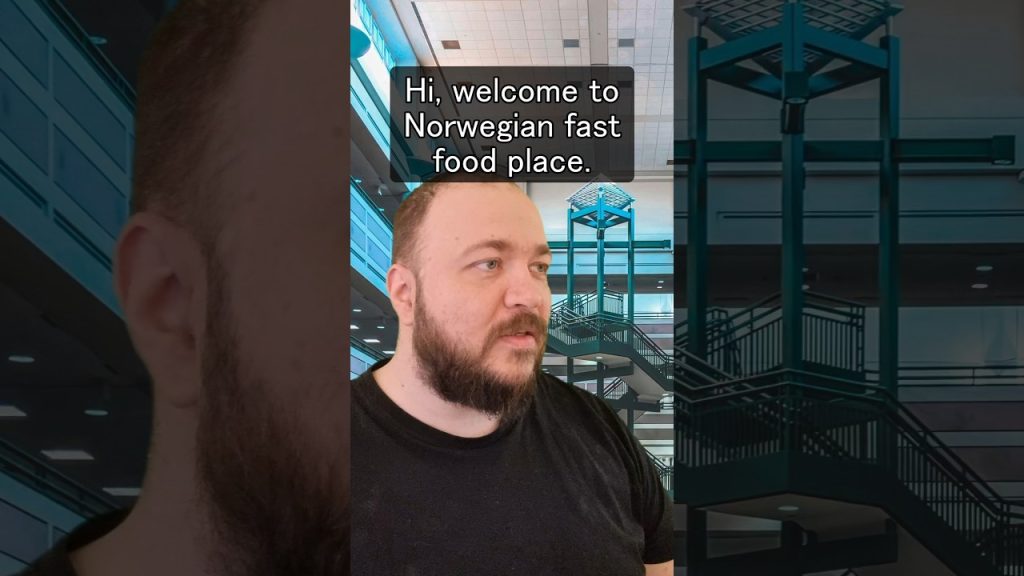 Norwegian Fast Food #nordic #comedy #norway #ikea