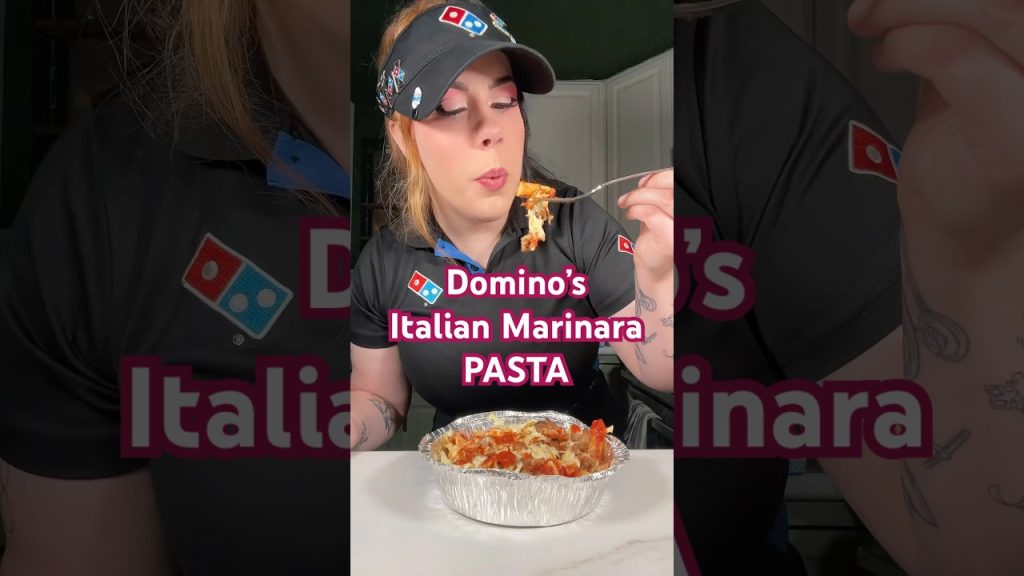MAKING DOMINOS ITALIAN PASTA AT HOME | SECRET RECIPE | COPYCAT RECIPE #food #recipe #shorts