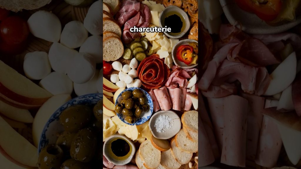 Charcuterie Board 🫒🧀🥖 #food #recipe