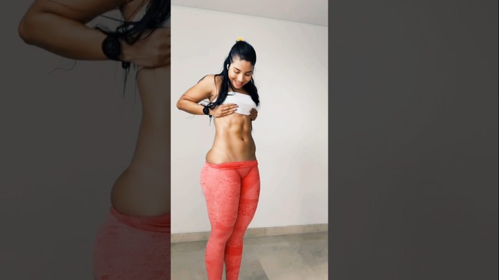 Gym Model Belly Fat Lose 🔥🍓🍓 #fitness #crossfit #legsday #gymlover #gluteos #weightloss #bellyfat