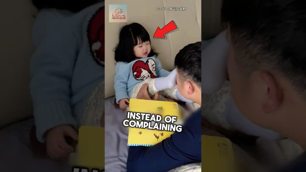 Little Girl’s Funny Punishment for Daddy, So Adorable! π
β€οΈ #shorts