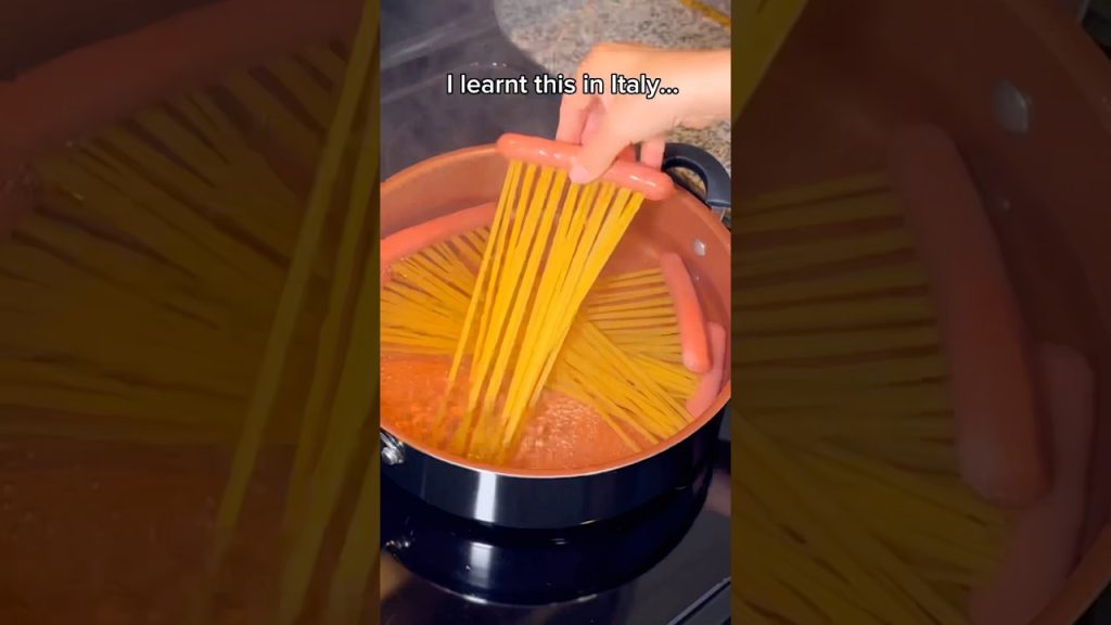 I learnt this in Italy… #food #recipe #shorts