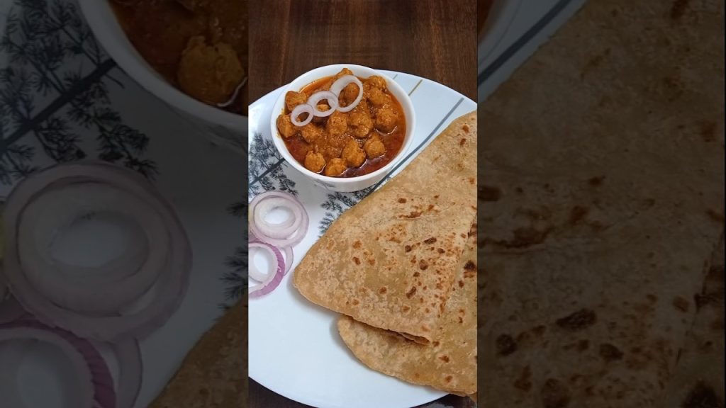✨l Soyabean Curry l✨ #song #food #recipe #cooking #youtubeshorts #soyabean #gravy #delicious