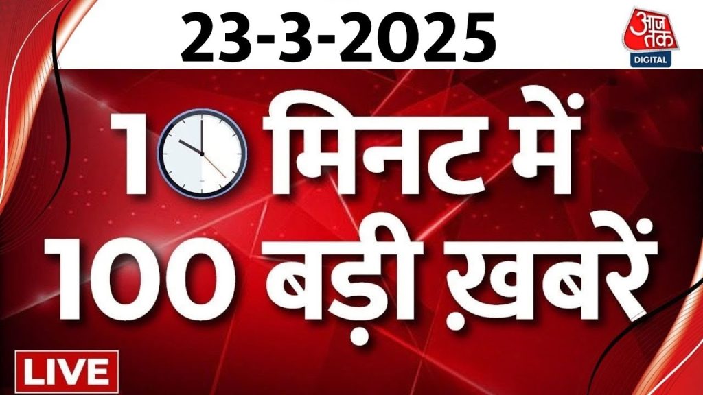 TOP 100 News LIVE: बड़ी खबरें फटाफट अंदाज में देखिए | Sushant Singh Rajput | Riya Chakraborty
