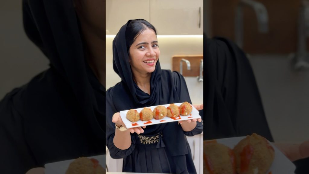 Ramadan Special Chicken Cheese Balls 🤤 | #mashurabasheer #food #recipe