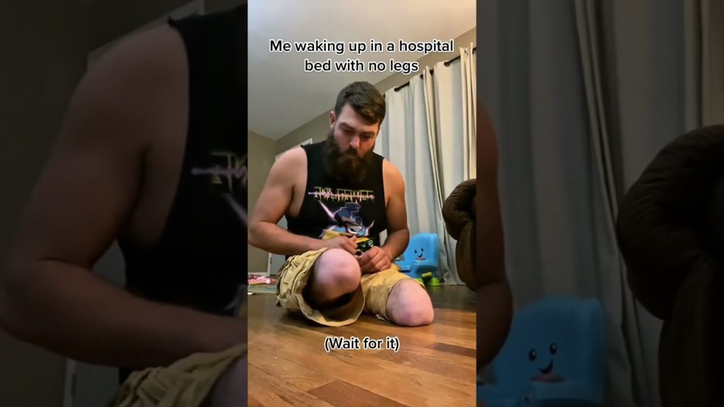I’m funny sometimes 🤣🤣 #limblossboss #dreamteamprosthetics #awesome #amputee #funny #humor #adult