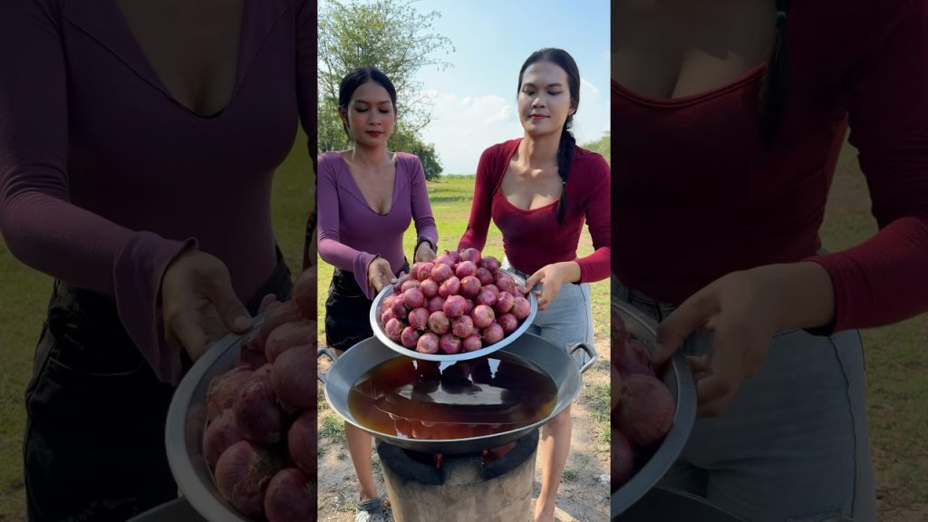 How to crispy red onion recipe #shorts #shortvideo #cooking #food #recipe