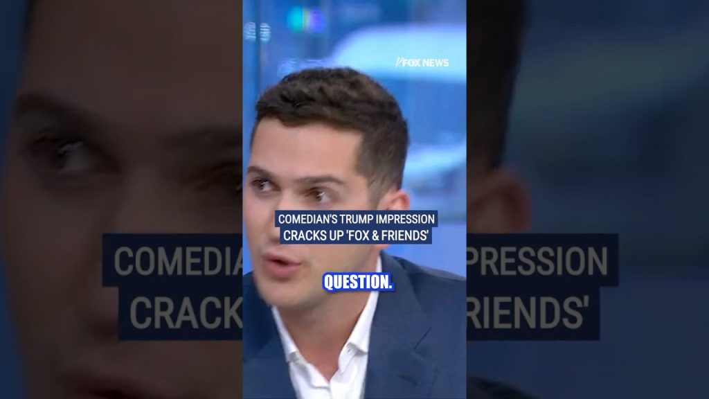 Comedian Matt Friend explains tariffs with Trump impersonation #trump #foxnews #comedy #shorts #news