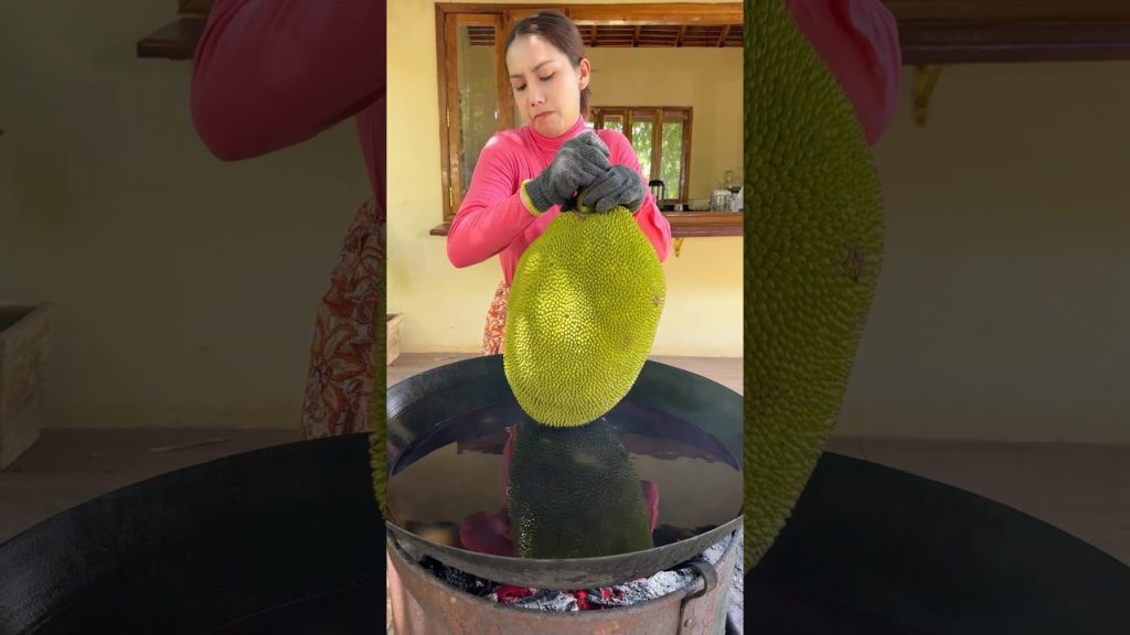 How to crispy jackfruit recipe #shorts #shortvideo #cooking #food #recipe