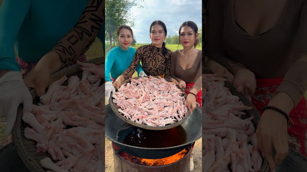 How to cook chicken feet recipe #shorts #shortvideo #cooking #food #recipe