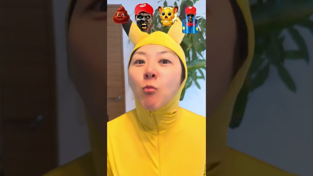 Mario Zombie Said YES to Pikachu 😨🫄🧟‍♀️ #humor #comedy #horror