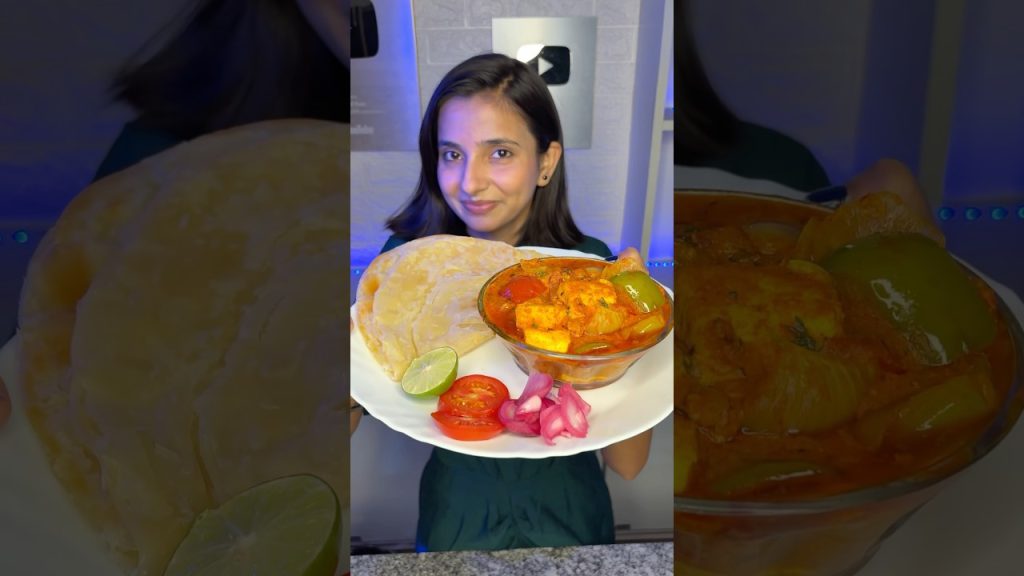Paneer tikka masala recipe!! #food #recipe #shorts #youtubeshorts