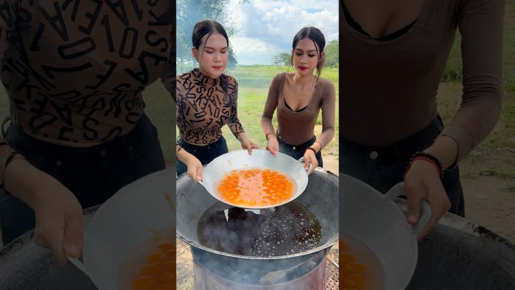 How to crispy egg with noodle recipe #shorts #shortvideo #cooking #food #recipe