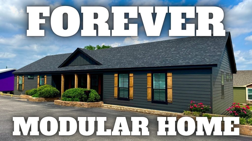 BREATHTAKING NEW modular home with ALL the “high end” finishes! Prefab House Tour
