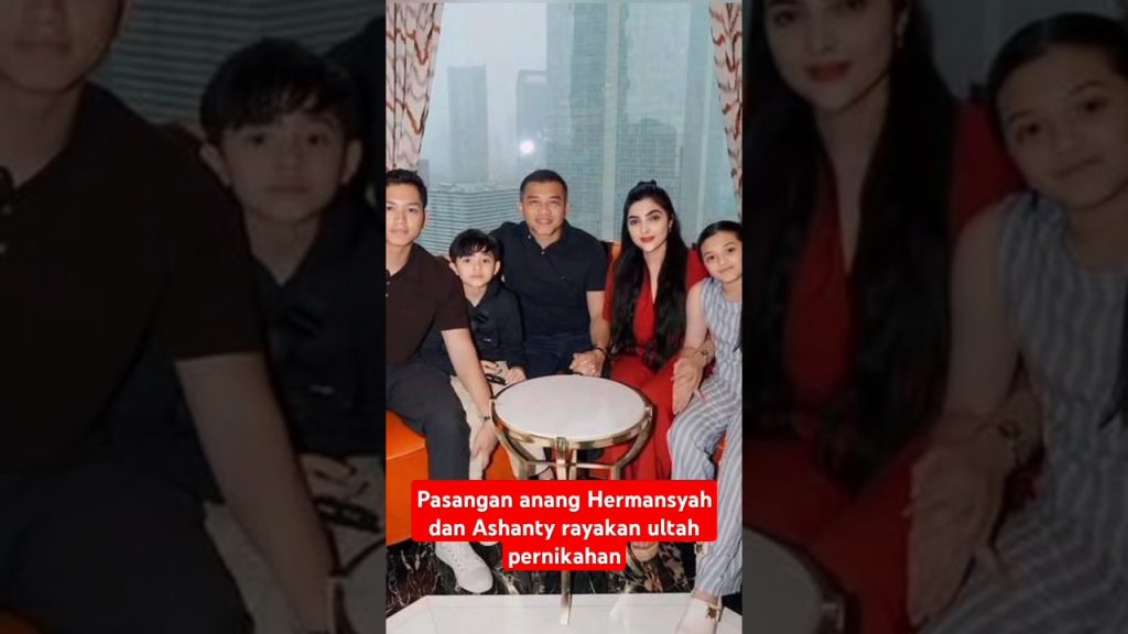 pasangan anang dan Ashanty rayakan ultah pernikahan #videoshort #entertainment #artis